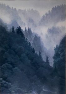 霧の山峡